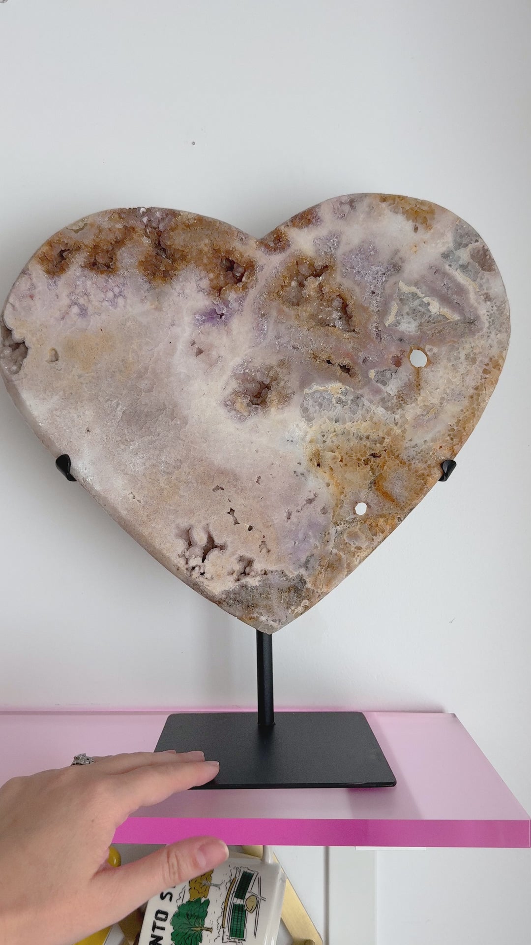 Pink Amethyst Statement Piece // Love + Compassion