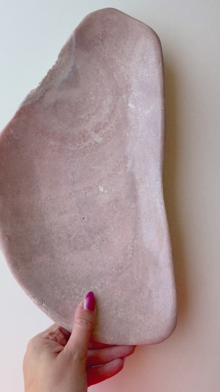 Pink Amethyst Bowl // Love + Compassion