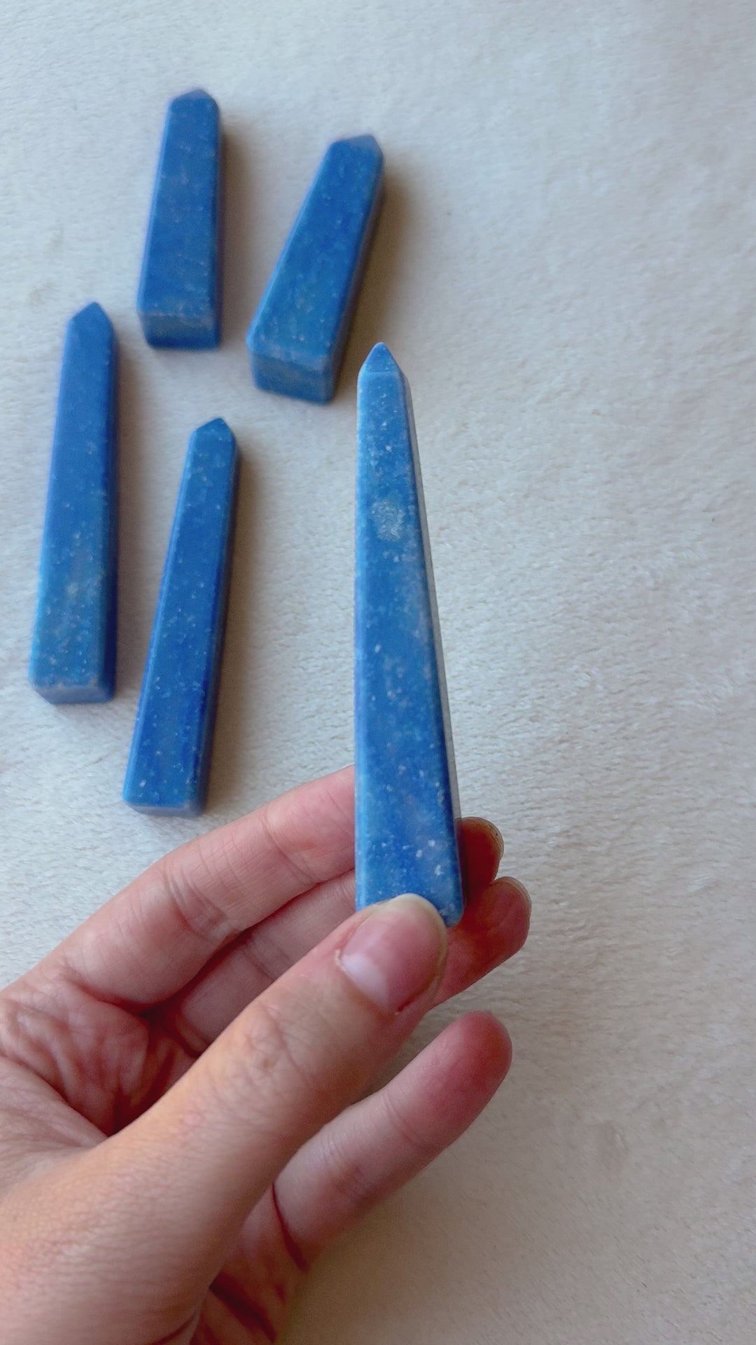 Blue Aventurine Tower // Clarity + Communication