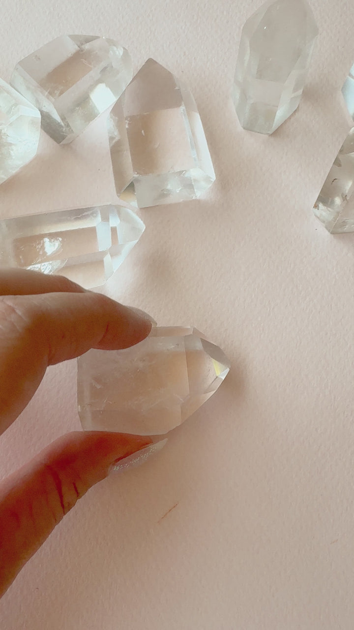 Clear Quartz Tower // Clarity + Amplification