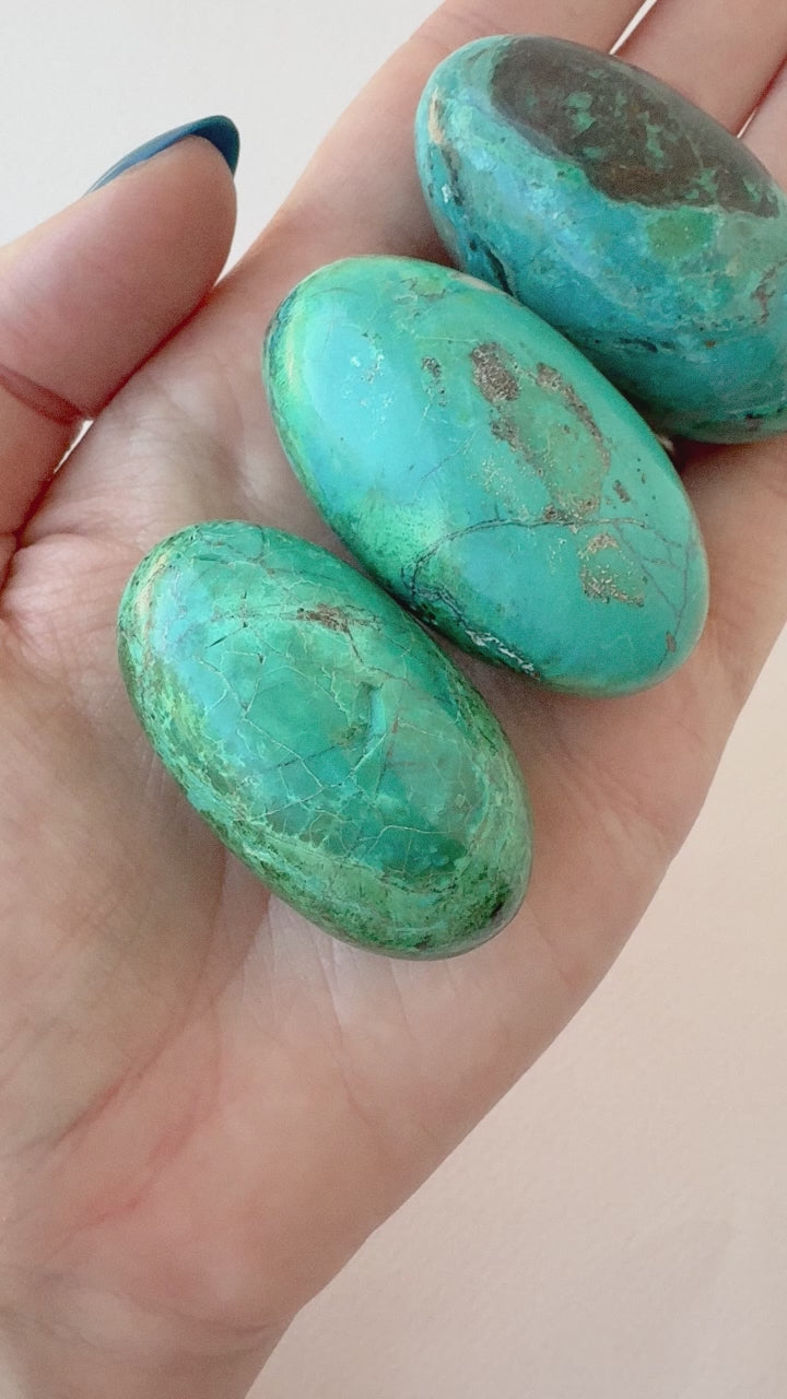 Chrysocolla Shiva (High Quality) // Tranquility + Communication