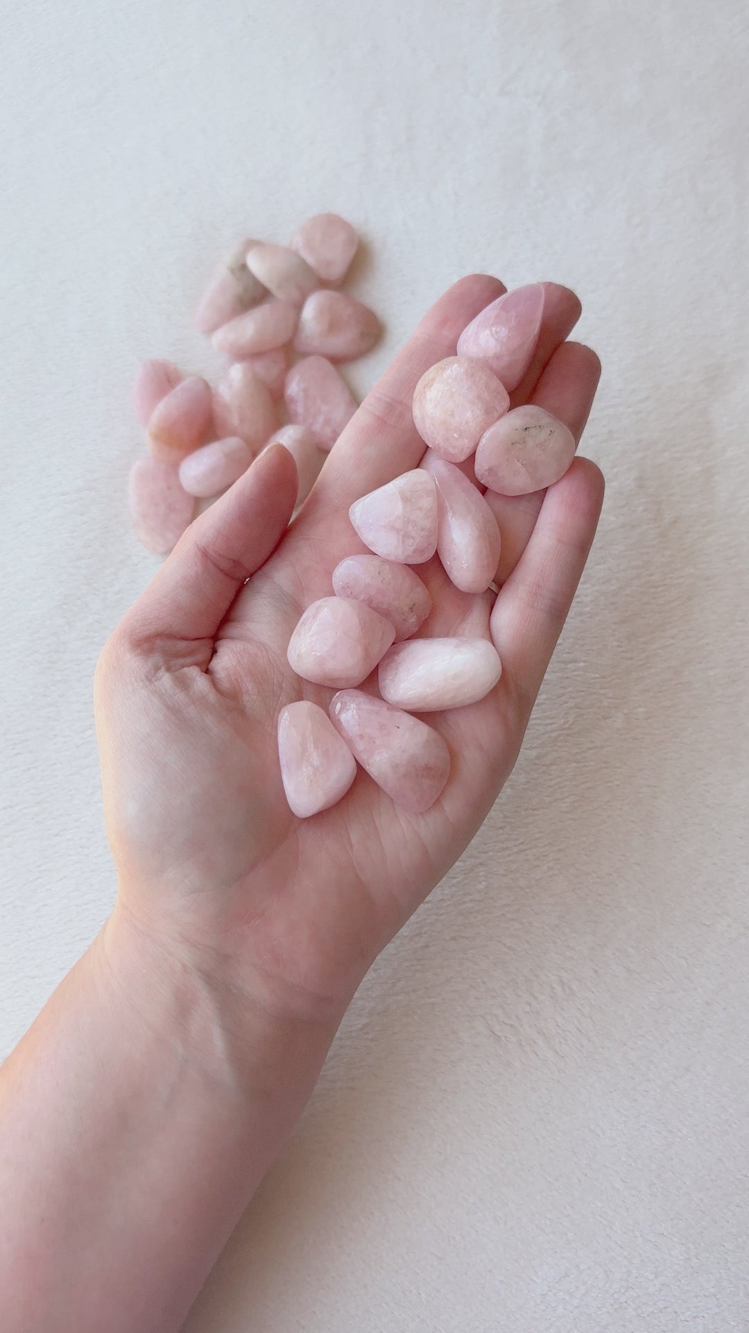 Morganite Tumble // Love + Emotional Healing