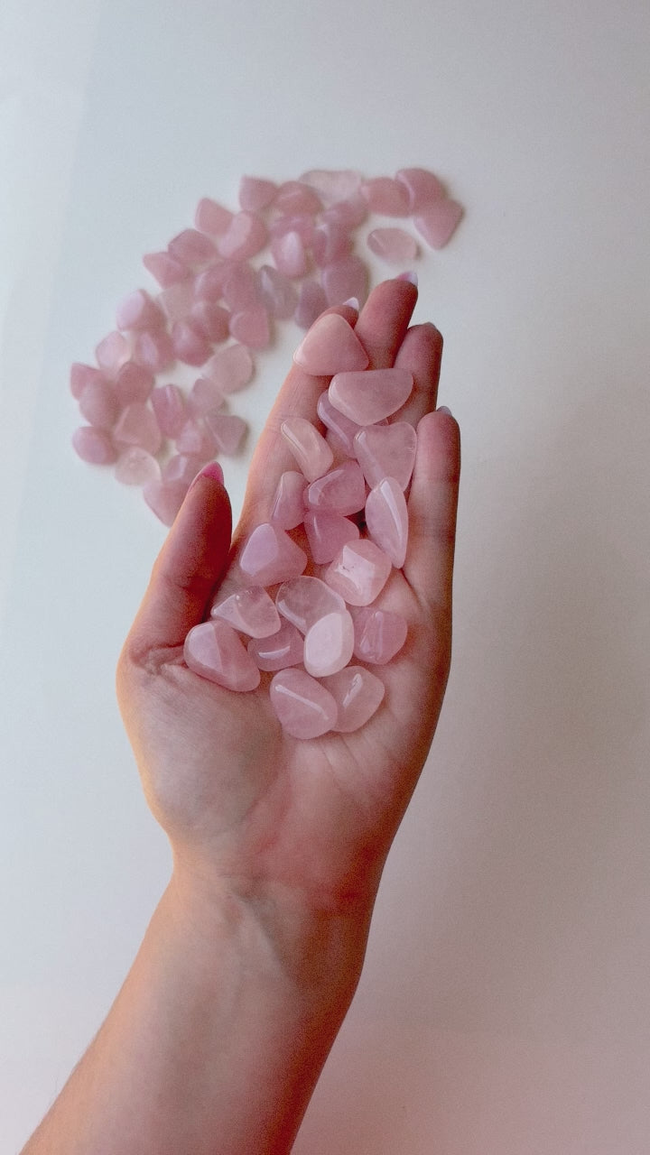 Rose Quartz Freeform Tumble // Love + Understanding