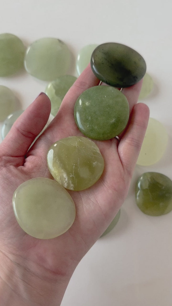 Jade Pocket Stone // Serenity + Stability + Wisdom