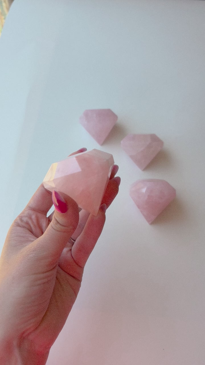 Rose Quartz Diamond // Love + Understanding