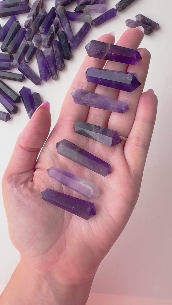 Amethyst Double Terminated Point // Protection + Healing