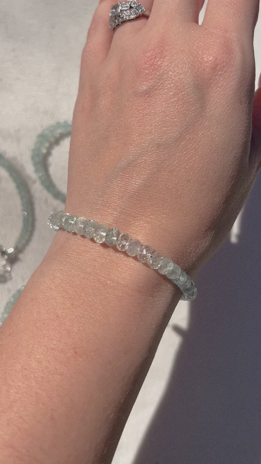 Crystal Birthstone Bracelet | Sterling Silver