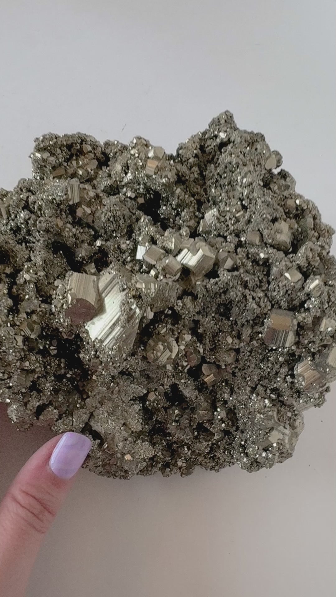 Pyrite Cluster Large Statement// Success + Wealth + Protection