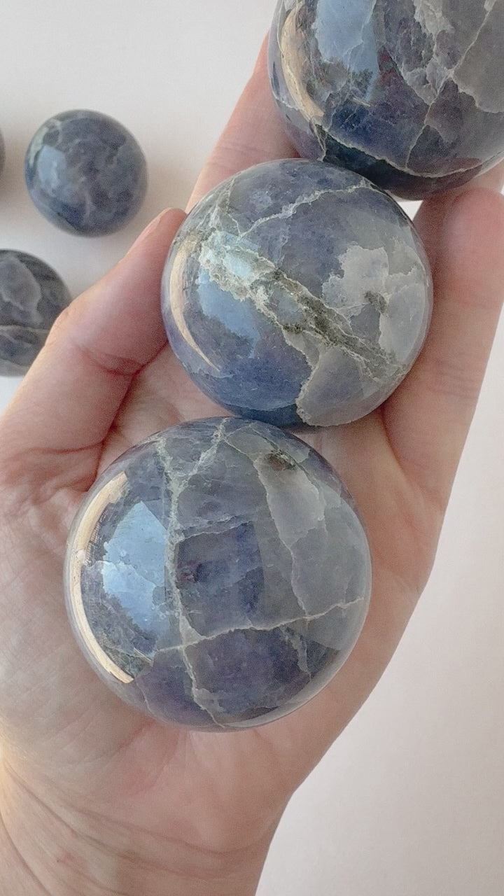 Iolite Sphere // Intuition + Clarity