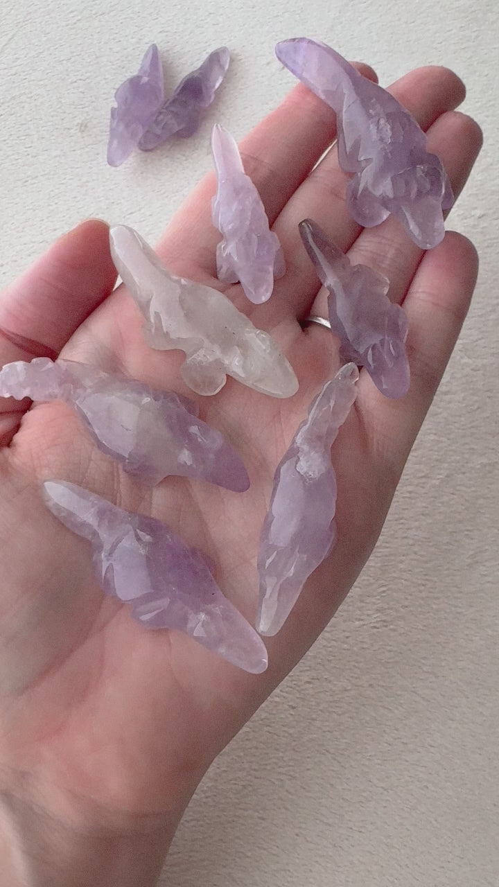 Amethyst Alligator // Protection + Healing