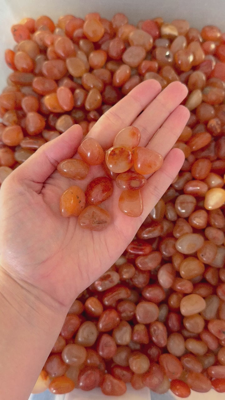 Carnelian Tumble // Creativity + Motivation