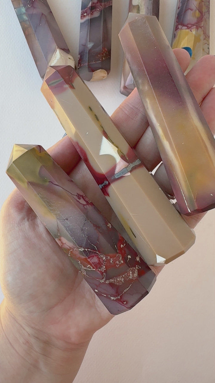 Mookaite Jasper Tower // Grounding + Vitality