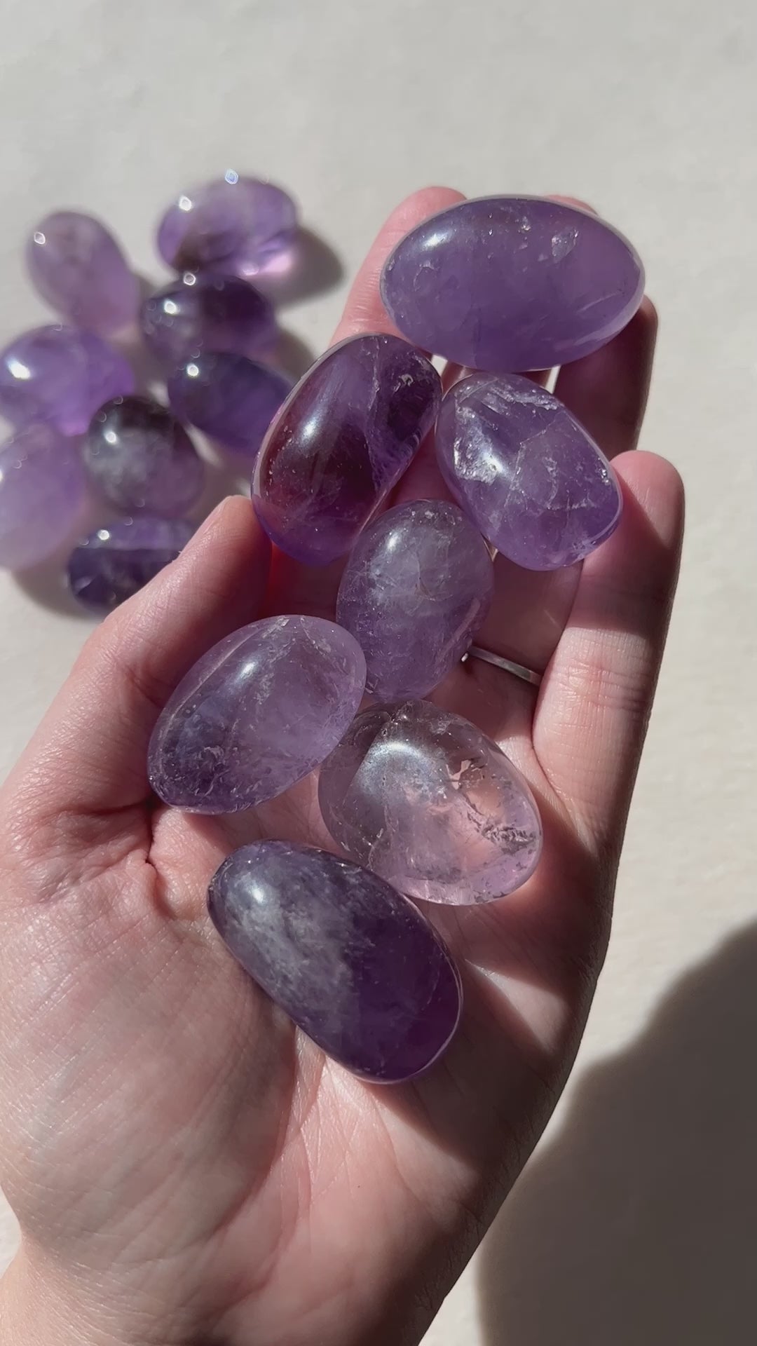 Amethyst Tumble // Tension + Protection + Healing