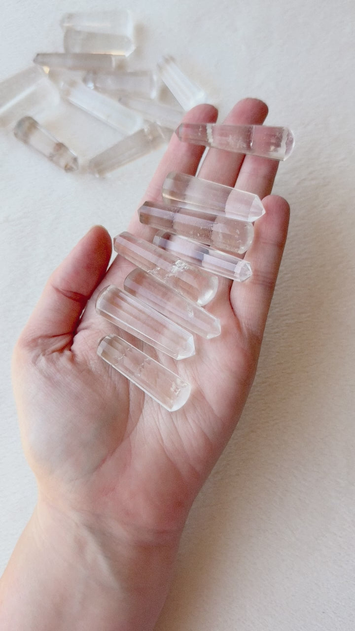 Clear Quartz Vogel // Clarity + Amplification