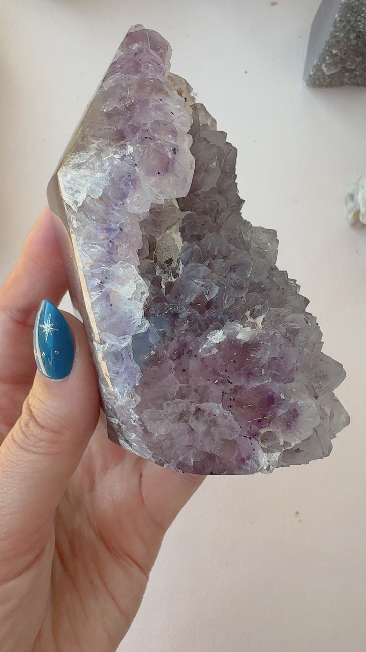 Agate Druzy Tower (Large) // Grounding + Balance