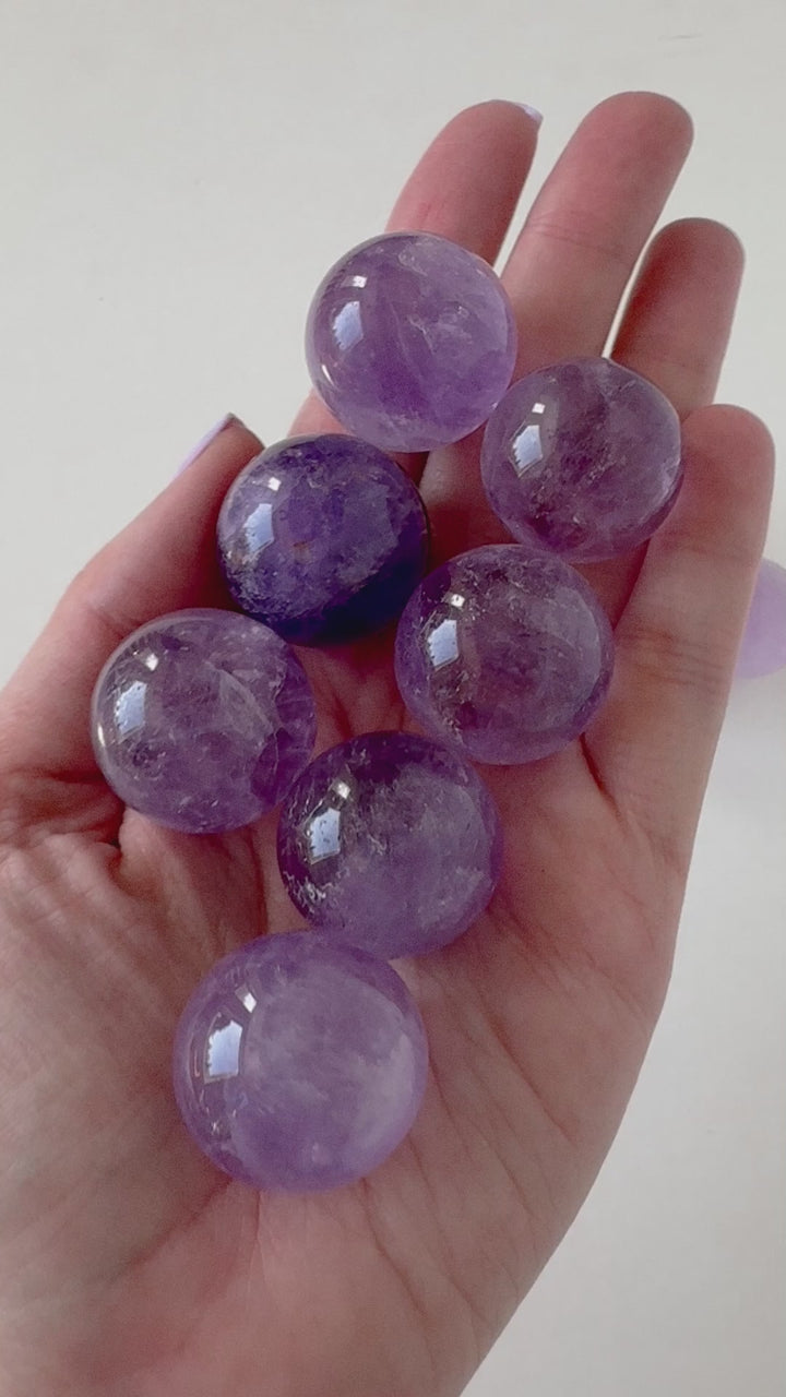 Amethyst Sphere // Tension + Protection + Healing