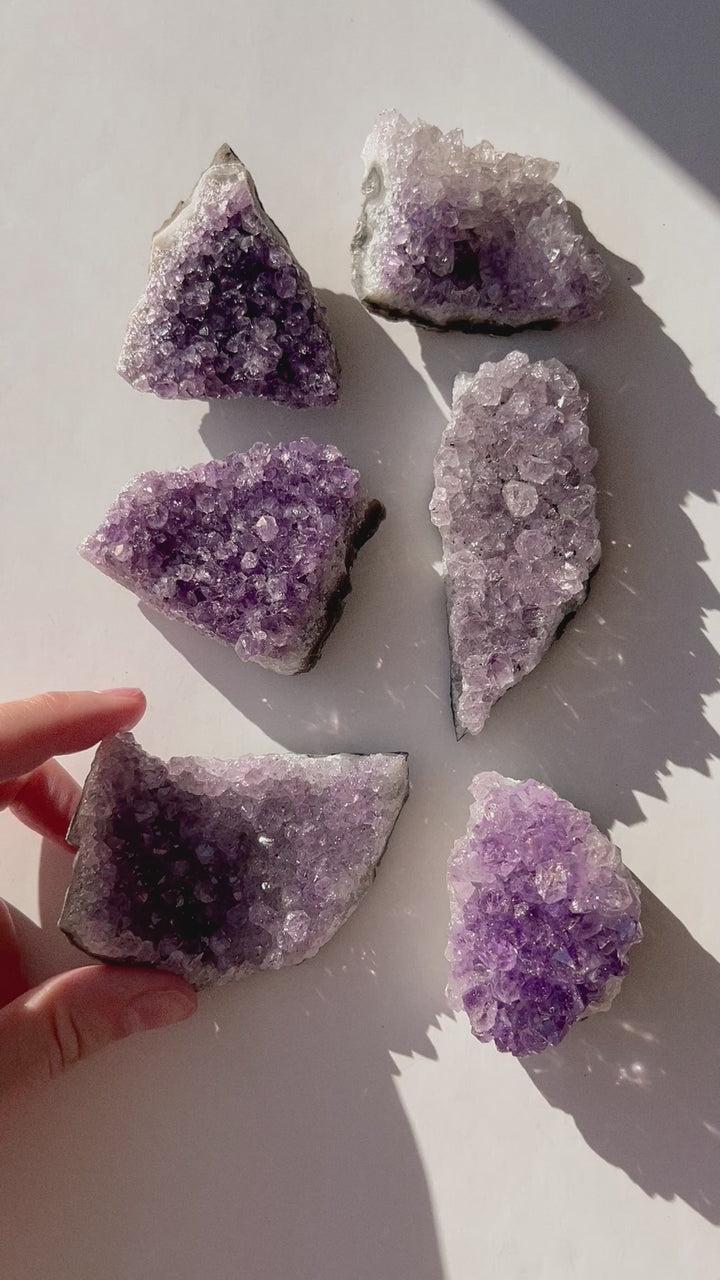 Amethyst Cluster // Tension + Protection + Healing