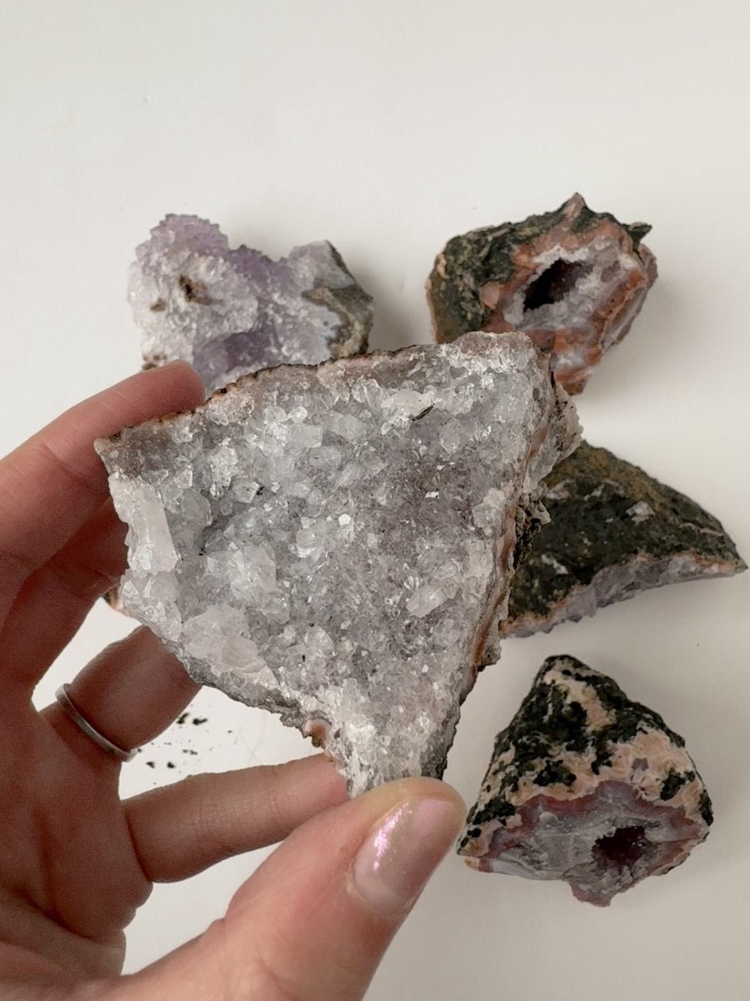 Amethyst Geode // Tension + Protection + Healing