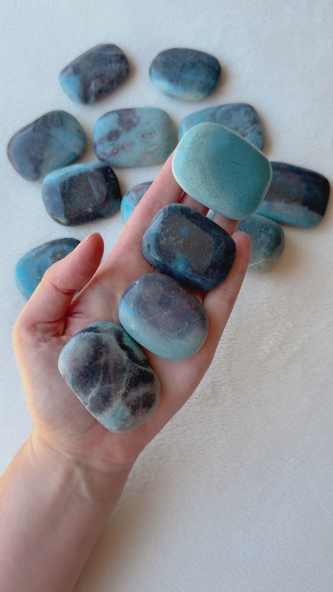 Trolleite Palm Stone // Intuition + Emotional Balance