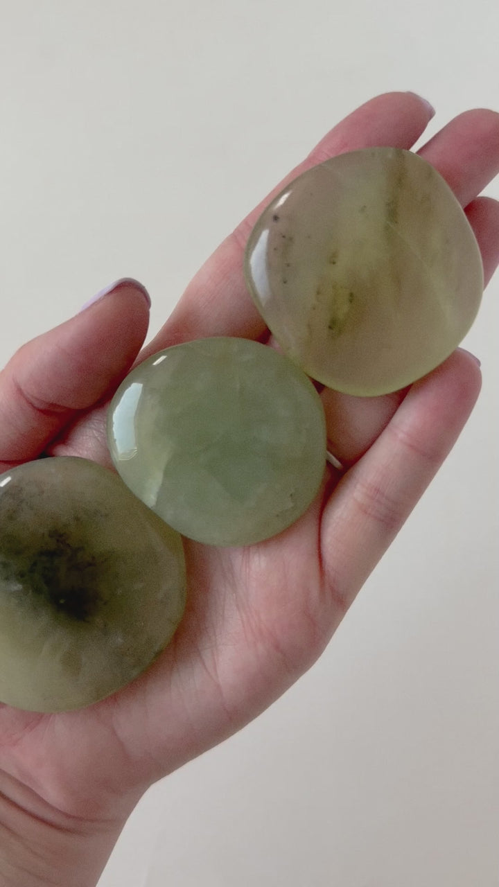 Jade Pocket Stone // Serenity + Stability + Wisdom