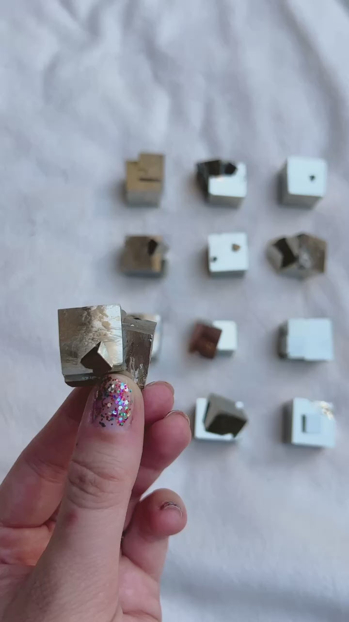 Pyrite Cube (Spain) // Protection From Negativity + Inspire Action And Success