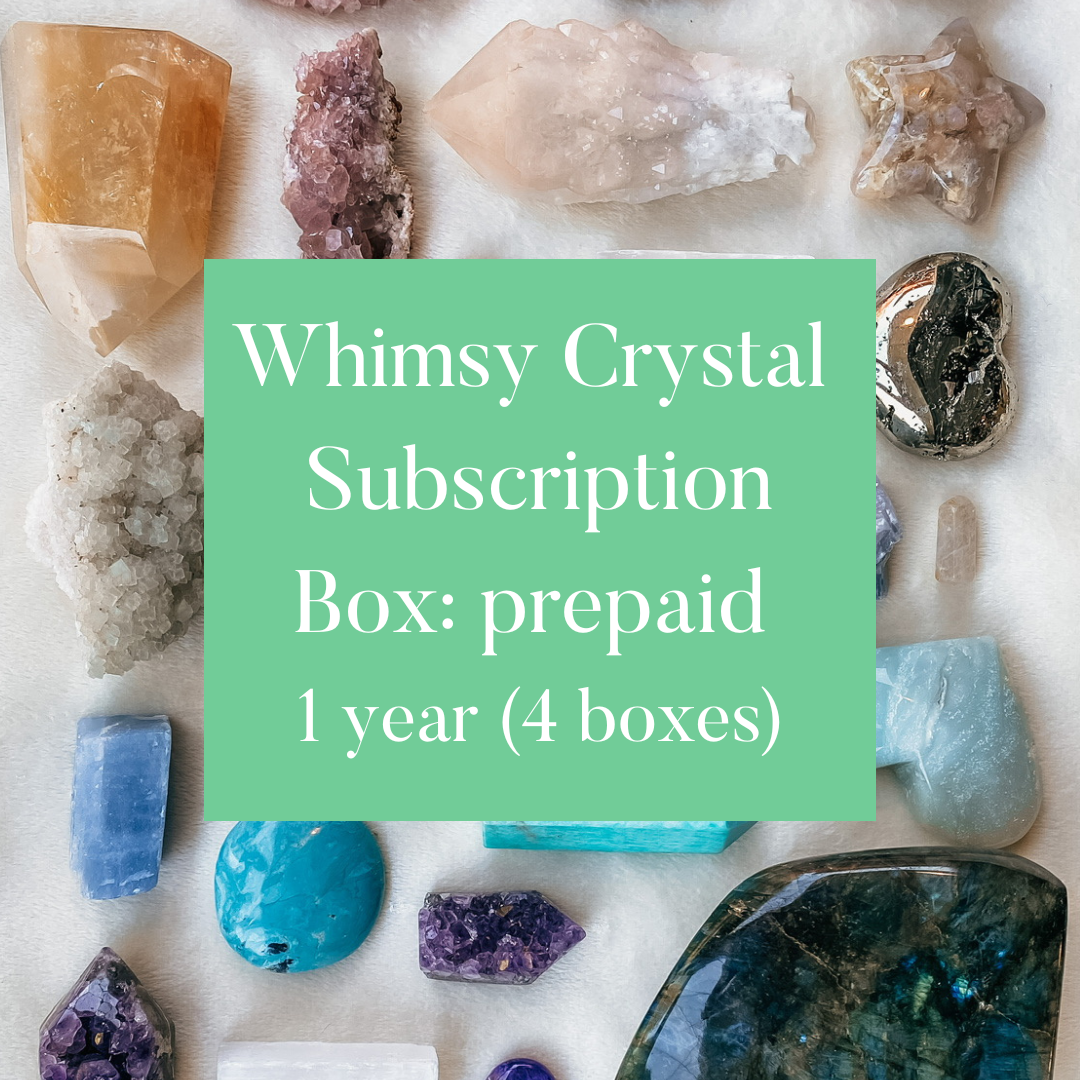 Prepaid Crystal Subscription Box | 1 Year Prepaid (4 boxes)