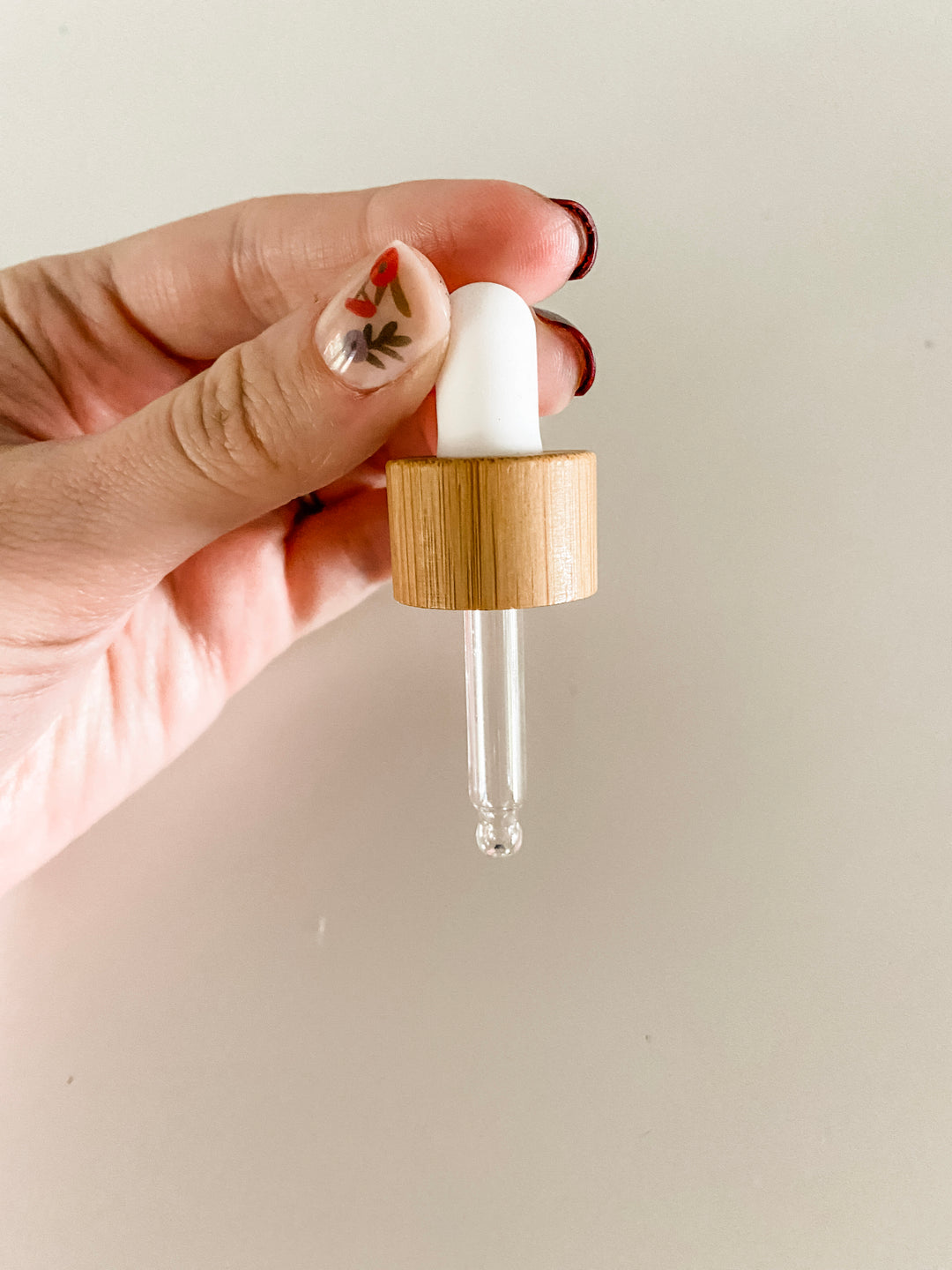 Bamboo Dropper + Spray Top for 5/15 ml Essential Oil Bottle