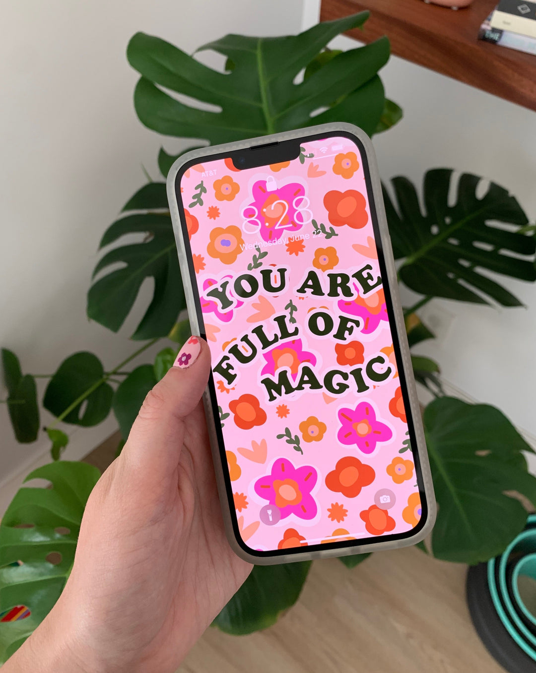 You Are Full of Magic | Digital Phone Background