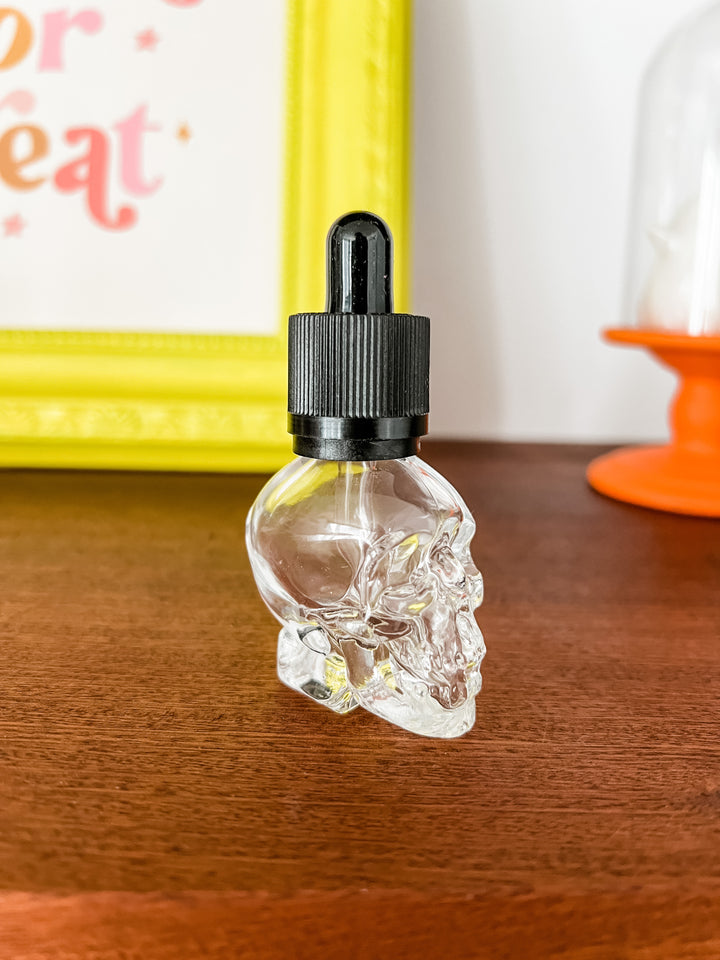 Skull Essential Oil Bottle