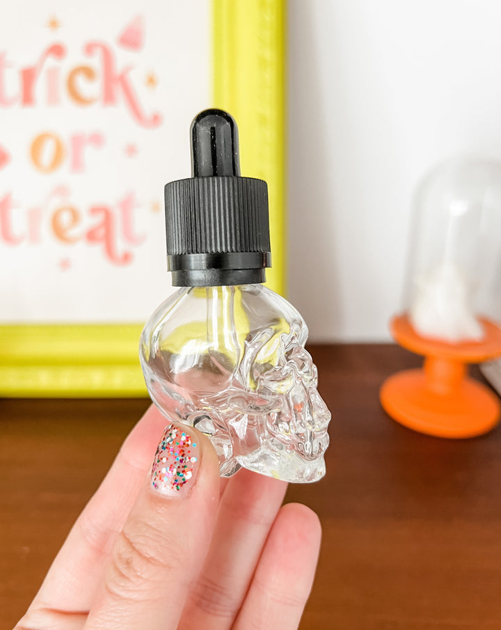 Skull Essential Oil Bottle