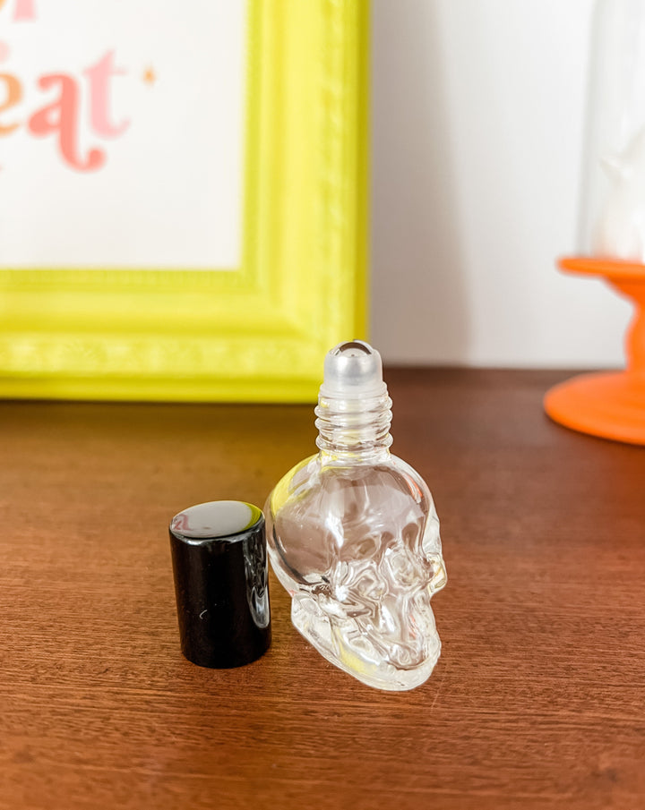 Skull Essential Oil Bottle