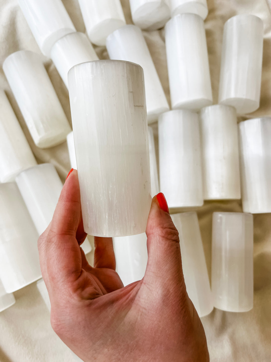Selenite Cylinder Tower // Protection + Insight + Flexibility