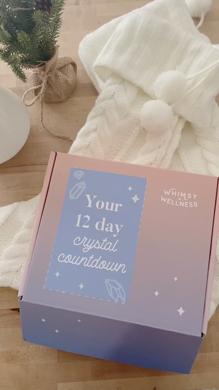 12 Day Crystal Countdown Advent Calendar