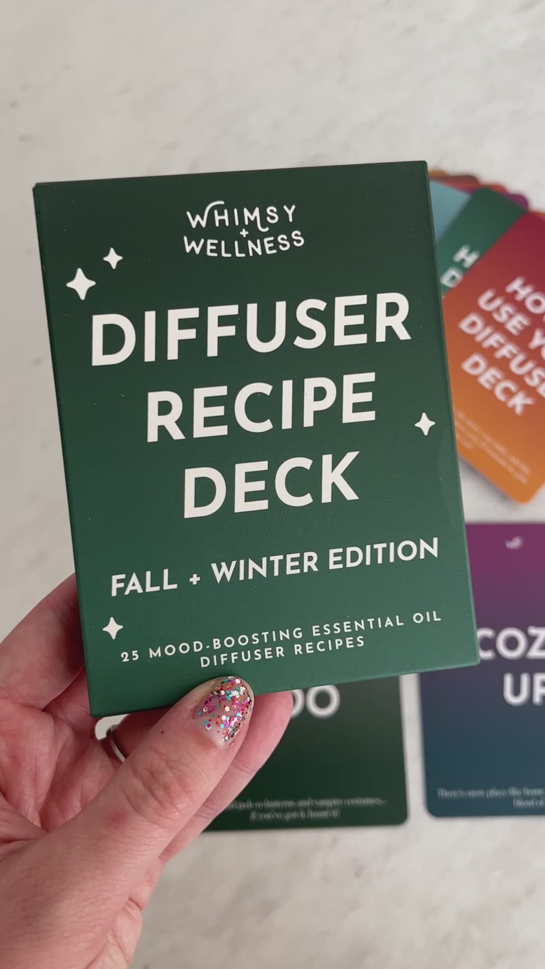 Diffuser Recipe Deck: Essential Oil Diffuser Recipes