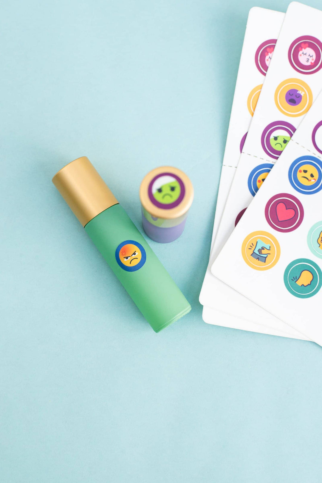 Emojis for your oils | Set of 3 sticker labels