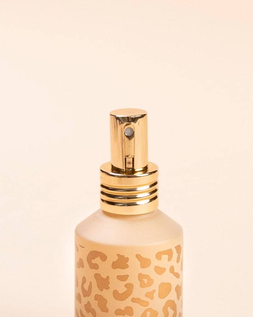 Leopard Print Glass Bottle | 2oz.